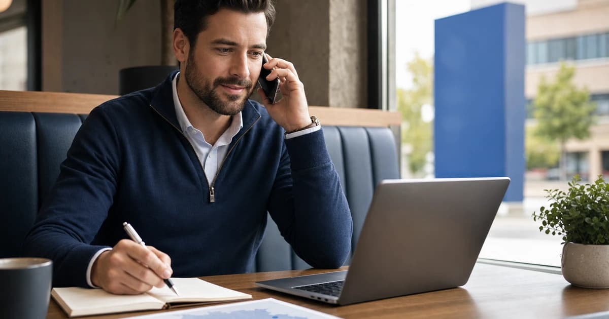 Sales outreach workspace connected to a provider office move alert